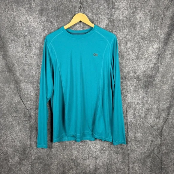 Outdoor Research Teal Performance Shirt - Picture 1 of 5